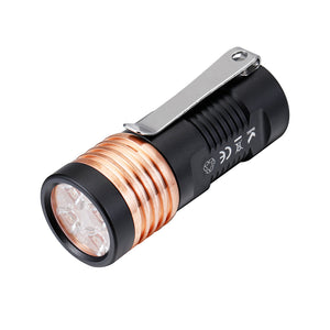 Manker E14 III 4000 Lumens Mini EDC Pocket LED Flashlight with USB Type-C Rechargeable 18350 10A Battery