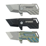 Manker Elfin Compact EDC Keychain Knife Titanium M390 Steel Folding Knife